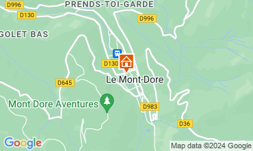 Map Le Mont Dore Apartment 3906