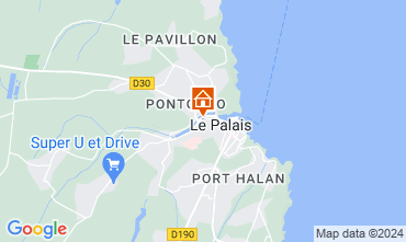 Map Le Palais House 7310