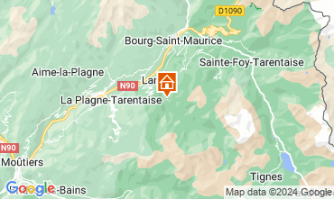 Map Peisey-Vallandry Chalet 101663