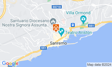 Map Sanremo Apartment 129038