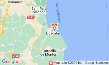Map L'Escala Villa 124970