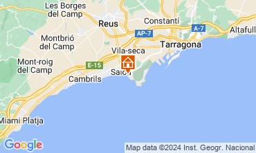 Map Salou Apartment 68806