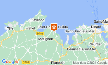 Map Saint Cast Le Guildo House 113632