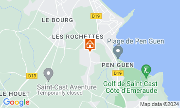 Map Saint Cast Le Guildo House 113632