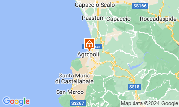 Map Agropoli Apartment 34155