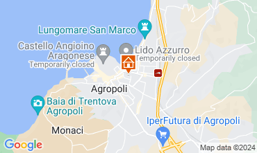 Map Agropoli Apartment 34155