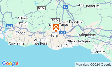 Map Albufeira Villa 118399