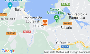 Map Baiona Apartment 47354