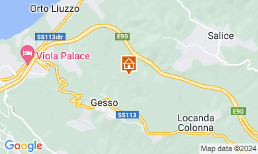 Map Messina Villa 85939