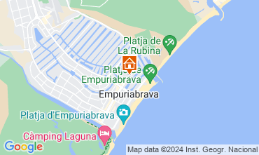 Map Empuriabrava Apartment 121448