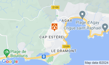 Map Agay Apartment 30834