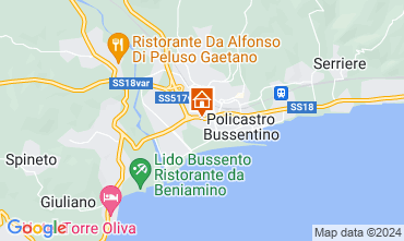 Map Policastro Bussentino Apartment 94990