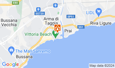 Map Sanremo Apartment 73544