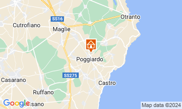 Map Poggiardo Villa 127732