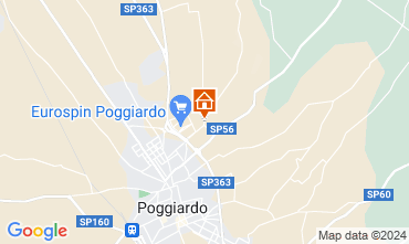 Map Poggiardo Villa 127732