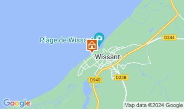 Map Wissant Apartment 82924