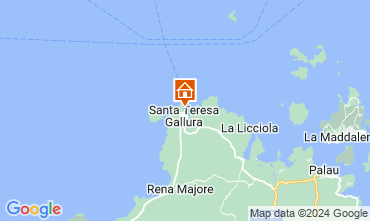 Map Santa Teresa di Gallura Apartment 84500