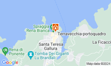 Map Santa Teresa di Gallura Apartment 84500