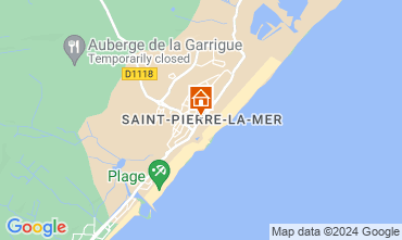 Map Saint Pierre la Mer Apartment 123947