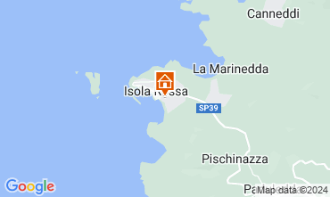 Map Isola Rossa Apartment 61212