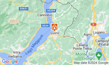 Map Luino Apartment 124977