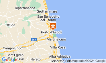 Map San Benedetto del Tronto Apartment 43666