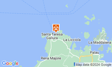 Map Santa Teresa di Gallura Apartment 96452