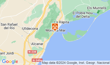 Map Alcanar Apartment 125624