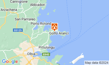 Map Aranci Gulf Apartment 126041