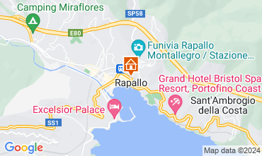 Map Rapallo Apartment 80314