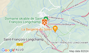 Map Saint Franois Longchamp Apartment 64015