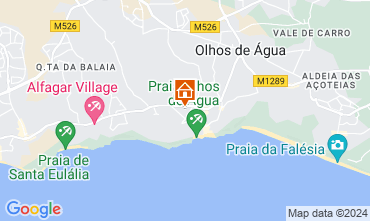 Map Albufeira Villa 109214