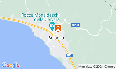 Map Bolsena Apartment 68515