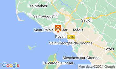 Map Royan Apartment 6855