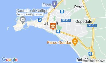 Map Gallipoli Apartment 128348