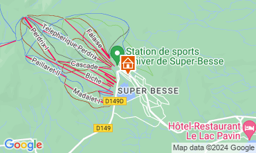 Map Besse - Super Besse Apartment 3830