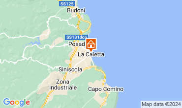 Map La Caletta Apartment 128766