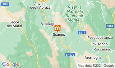 Map Scanno Apartment 127027
