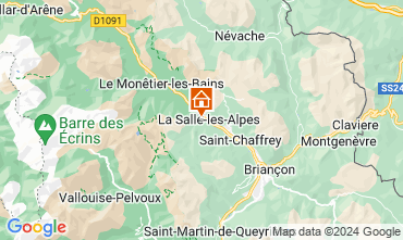 Map Serre Chevalier Apartment 30303