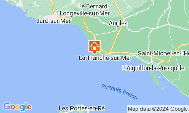 Map La Tranche-sur-mer Villa 7127